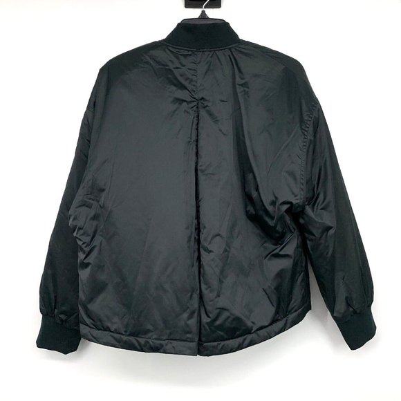 A New Day Bomber Jacket Black Full Zip Water Resistant NWT - Picture 9 of 10
